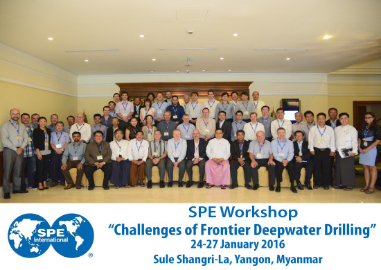 SPE Deepwater Drilling workshop group photo