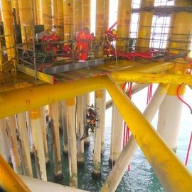 Penglai 19-3 oilfield WHPC platform jacket crack repair and strengthening project, China